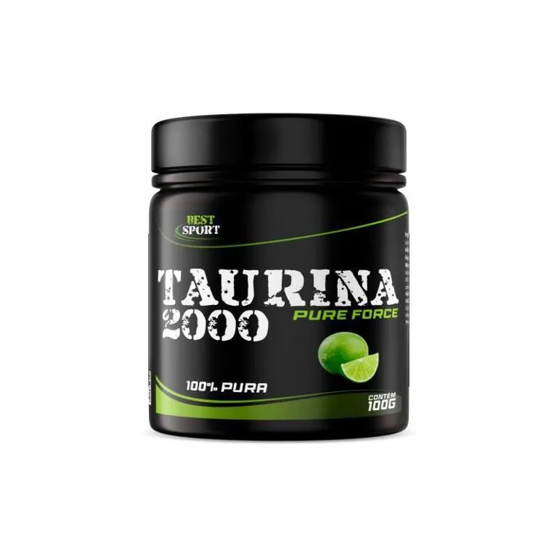Taurina sabor limão 100G best sport green nutrition