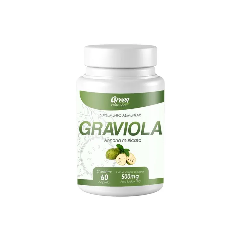 Graviola 500MG 60CAPS green nutrition