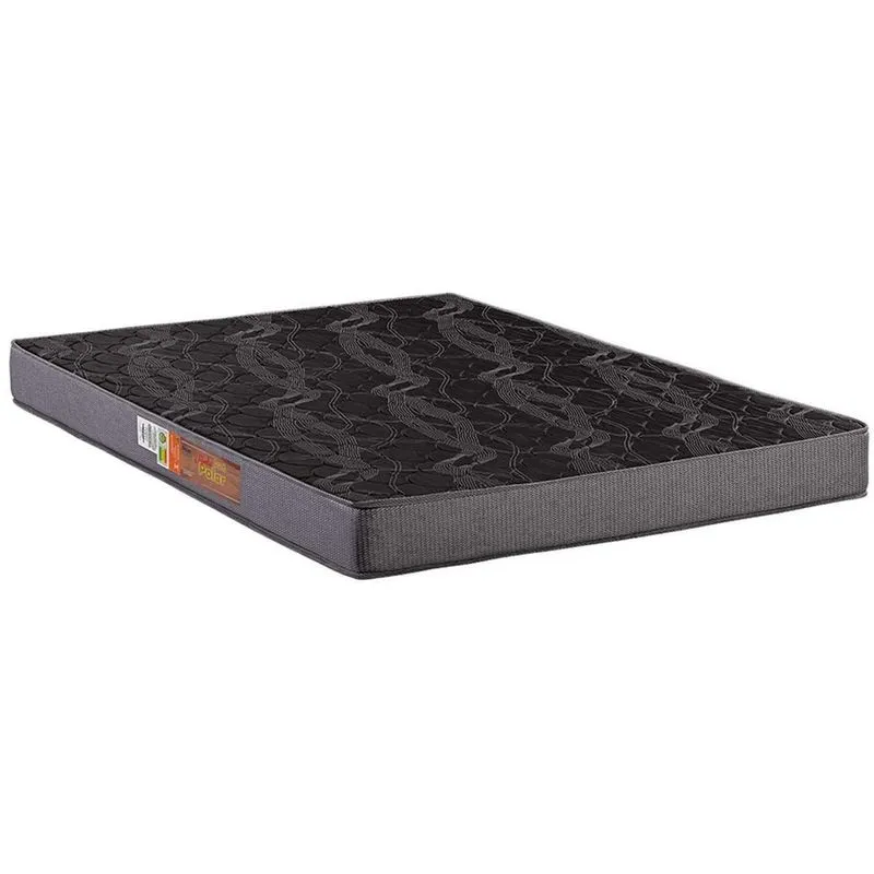Colchão Viúva Espuma D20 Pérola Grey (128x188x12) - Polar