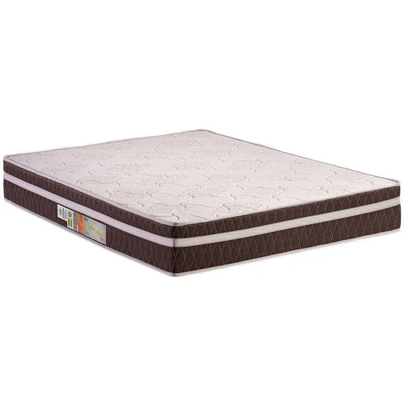 Colchão Viúva Espuma Polar Ortopédico Orthoface Vip 128x188x25