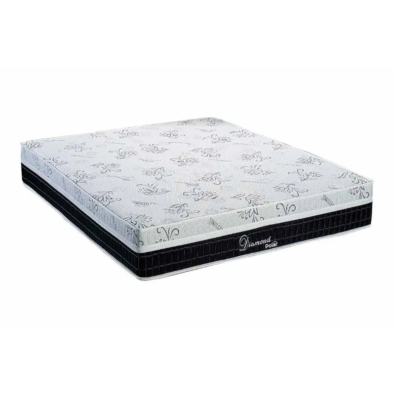 Colchão Queen Molas MasterPocket Ensacadas Diamond Euro Pillow (158x198x30) - Polar