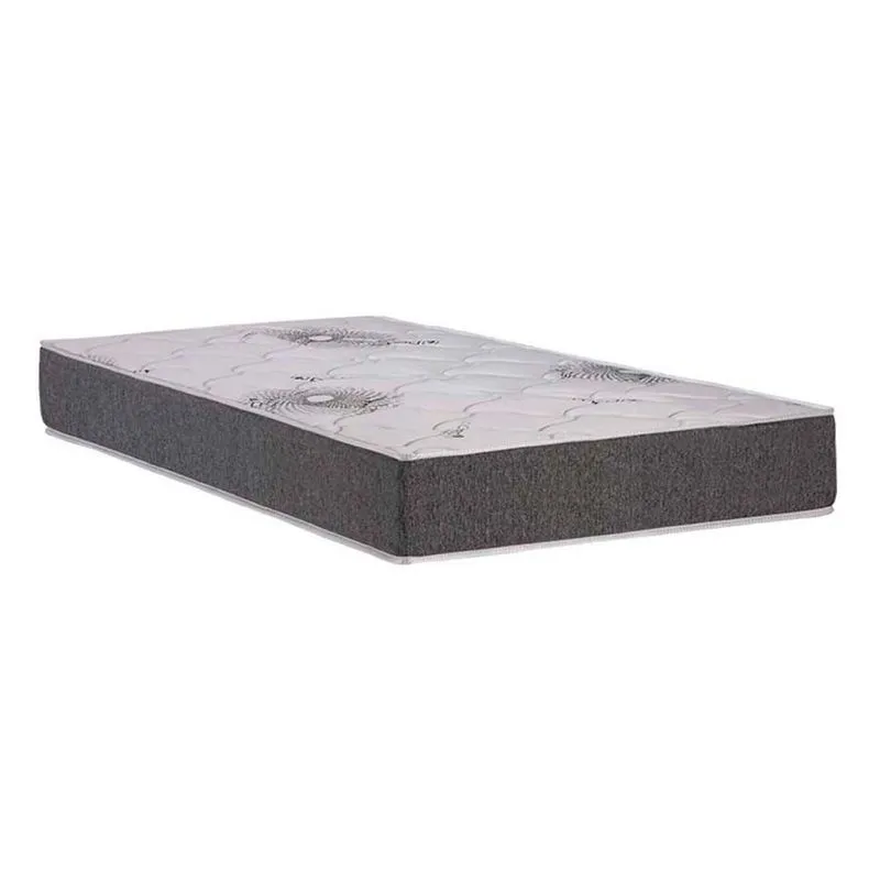 Colchão Solteiro Espuma D33 Pérola Premium Gray (88x188x20) - Polar