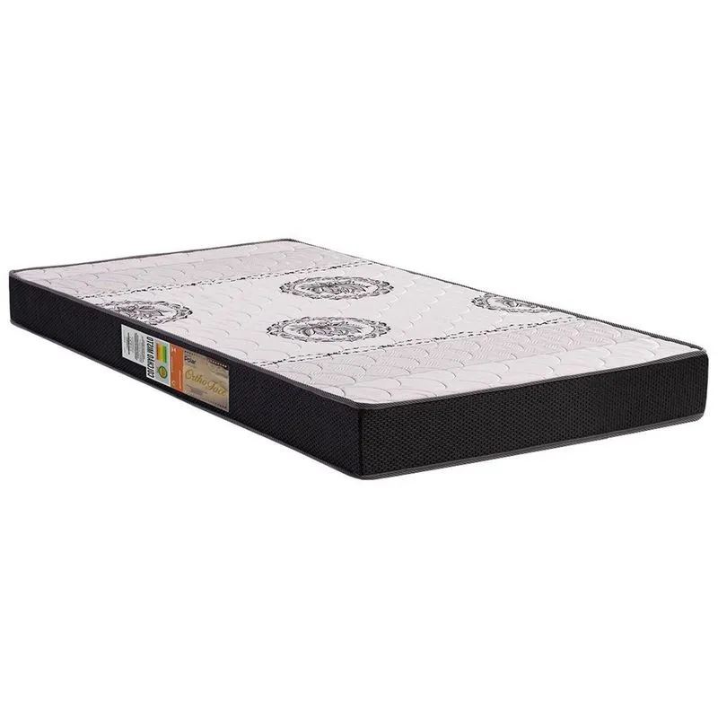 Colchão Solteiro Anatômico D28 / Orthoface Black (78x188x19) - Polar