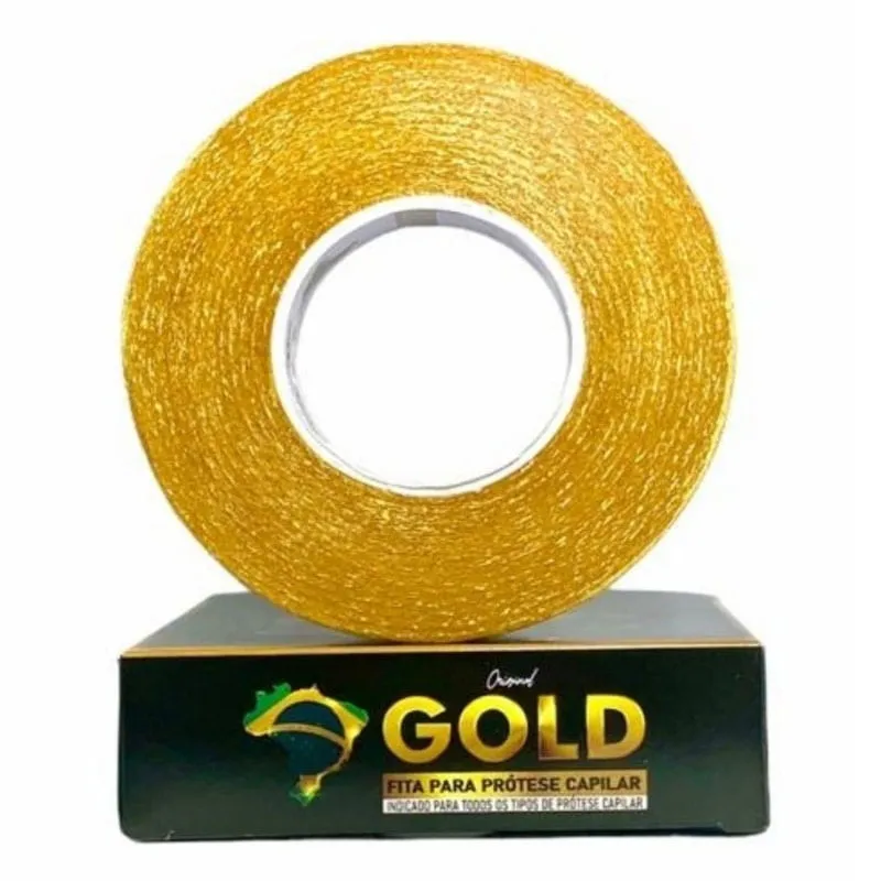 Fita Adesiva Gold 10 Mts Para Protese Capilar
