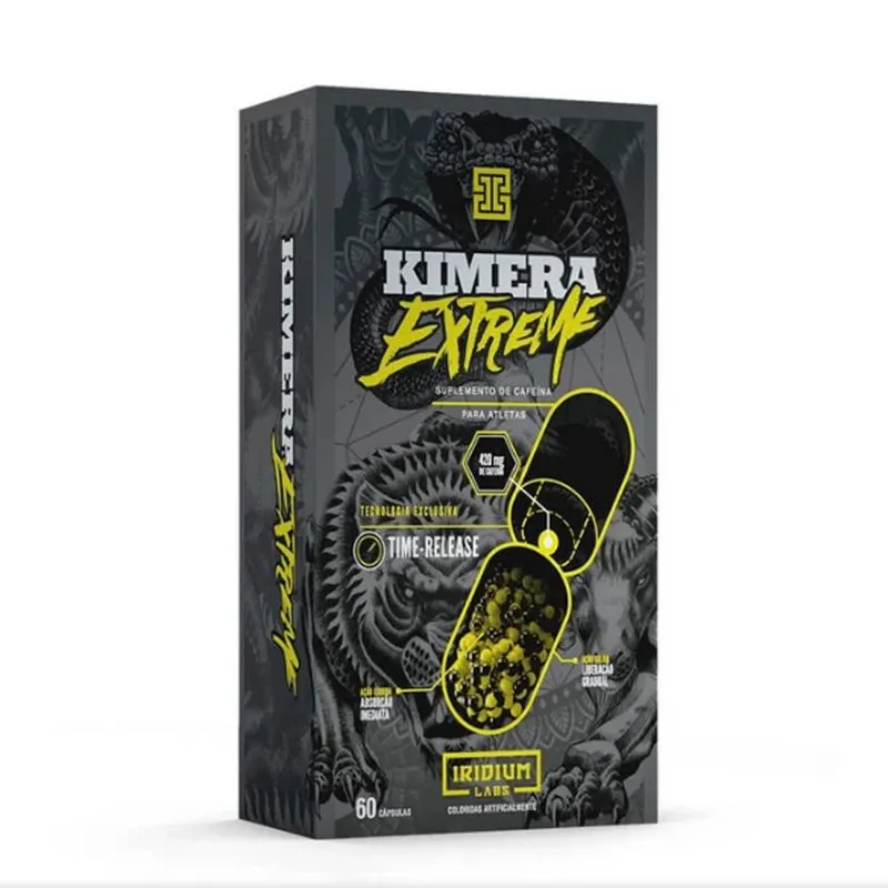 Kimera Thermo Extreme Termogênico 60 Comprimidos Iridium