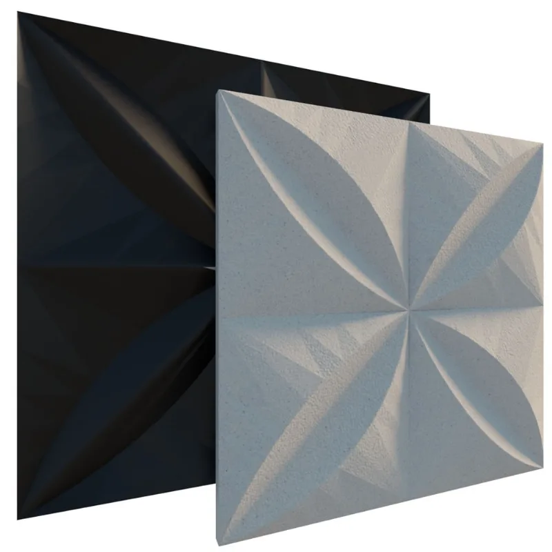 Forma Para Gesso 3d - Modelo - Petala/ Floral 29x29 / Flor - Unidade