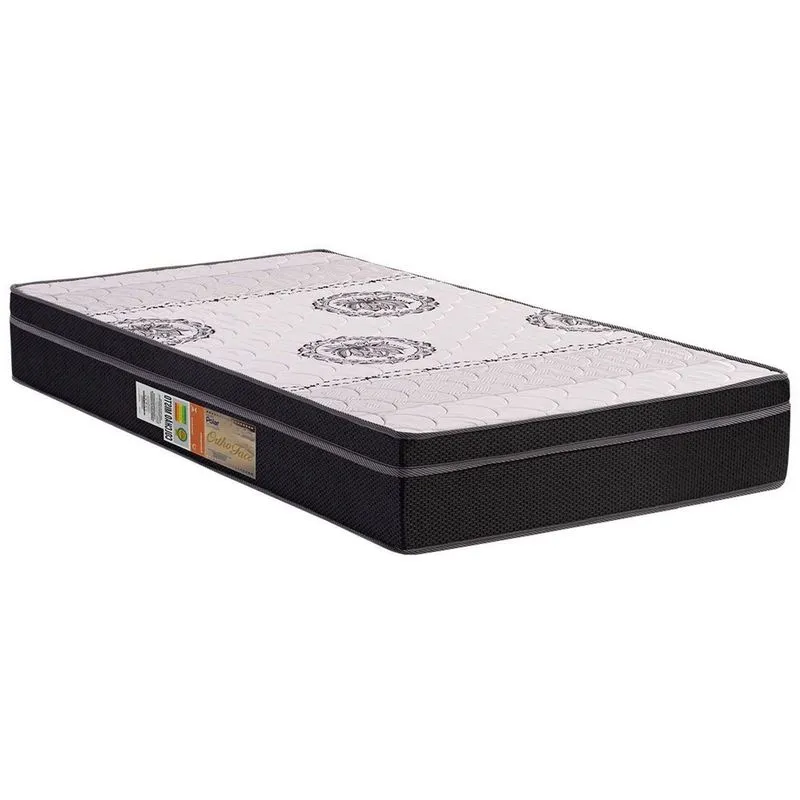 Colchão Polar Ortopédico Orthoface Black Solteiro 88
