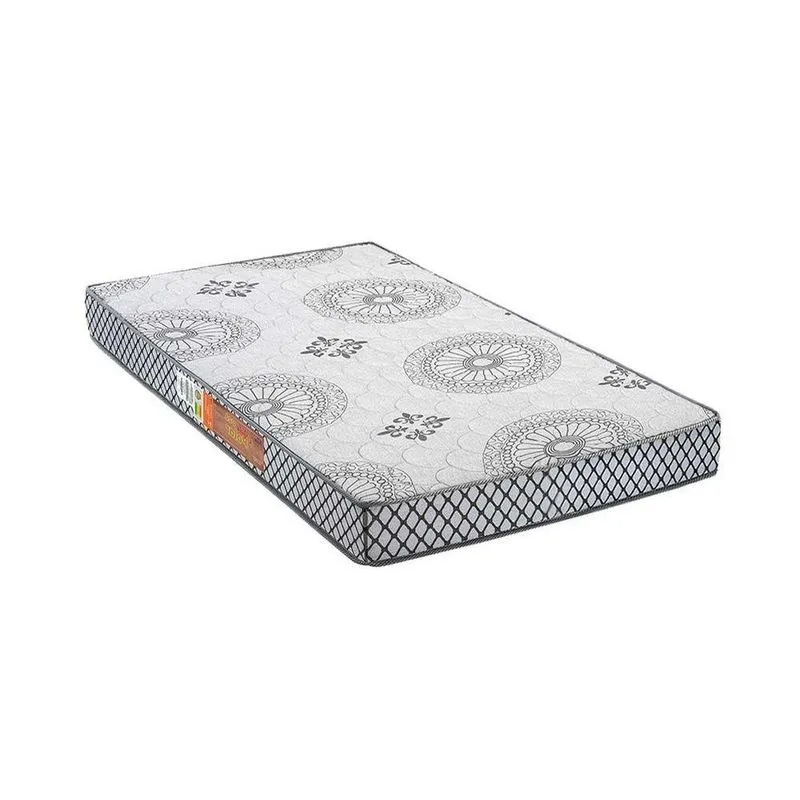 Colchao Solteiro Espuma D28 Perola Grey 78x188x14 Polar