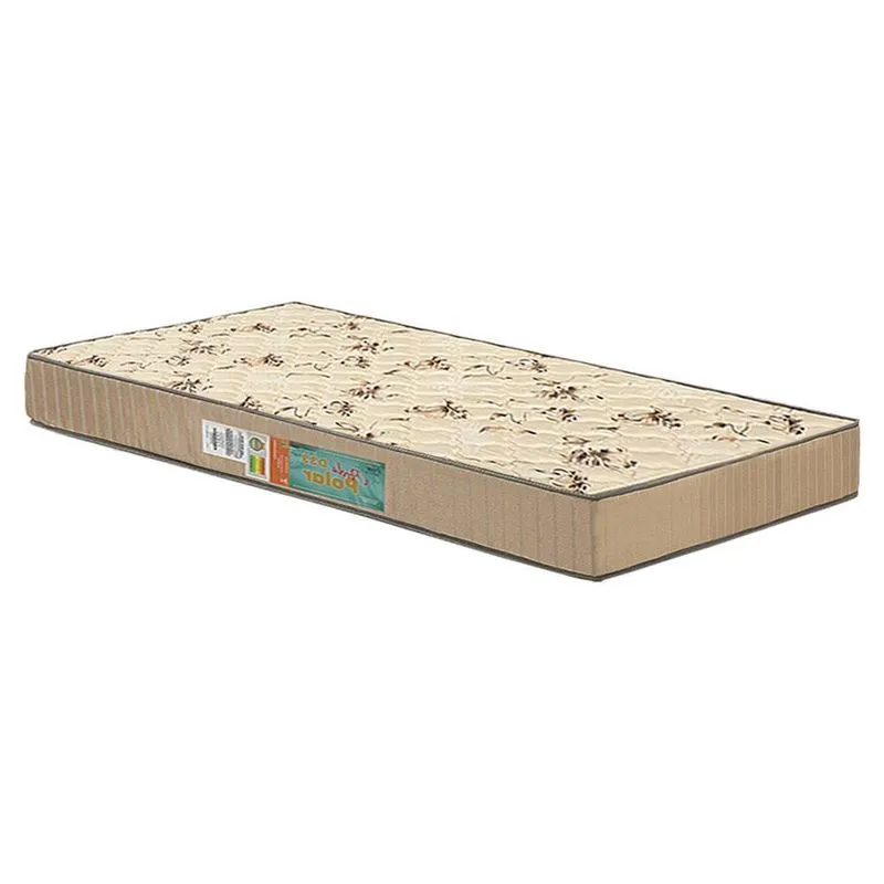 Colchão Polar D45 Pérola Fort Clean inmetro Solteiro 88x188