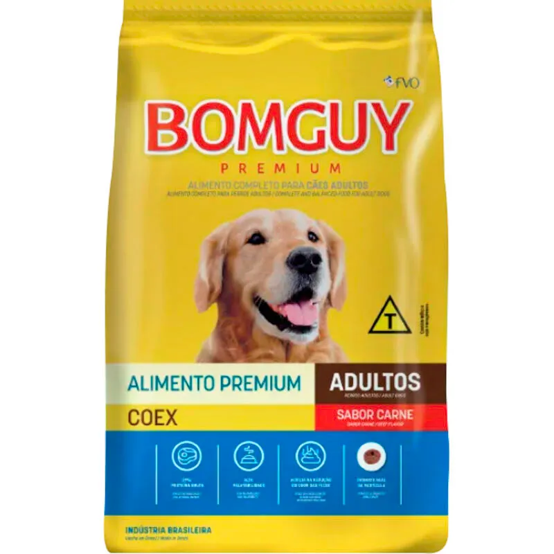 Alimento para Cães Bomguy Premium Carne 1kg
