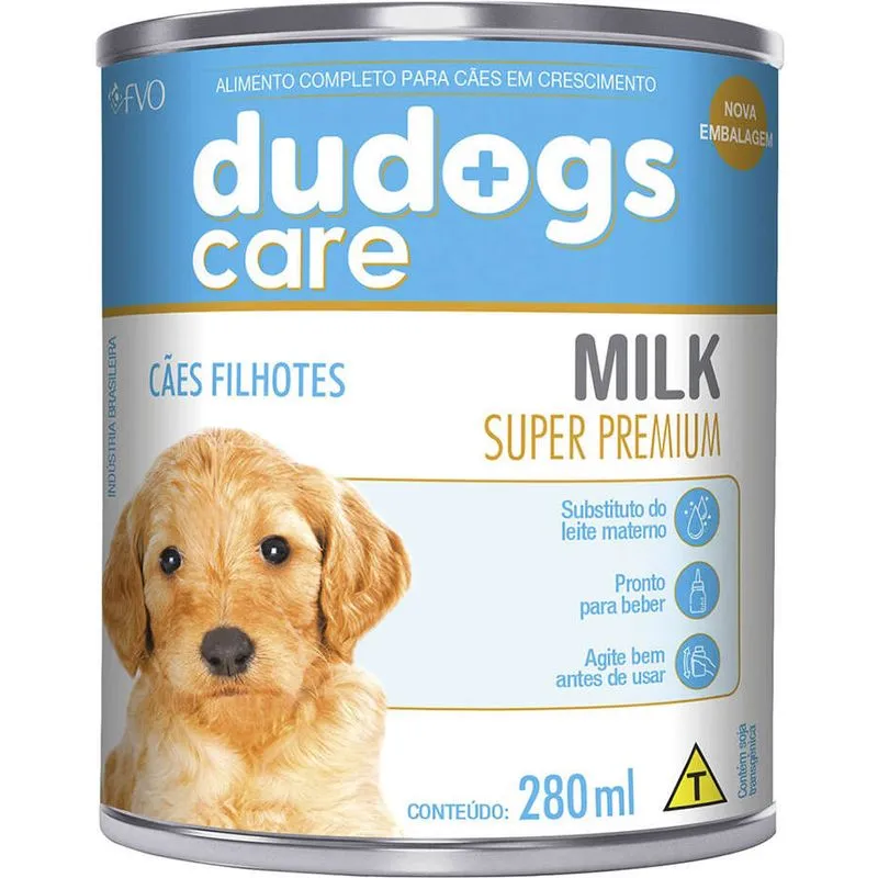 Alimento Dudogs Milk Para Caes Filhotes - 280ml