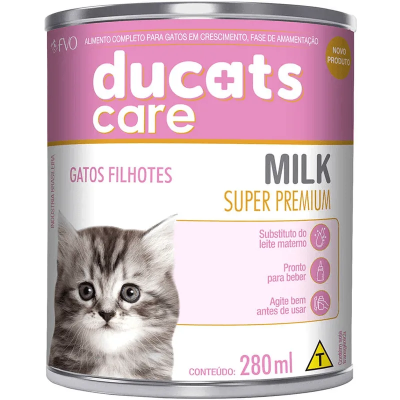 Alimento Ducats Milk Para Gatos Filhotes - 280ml