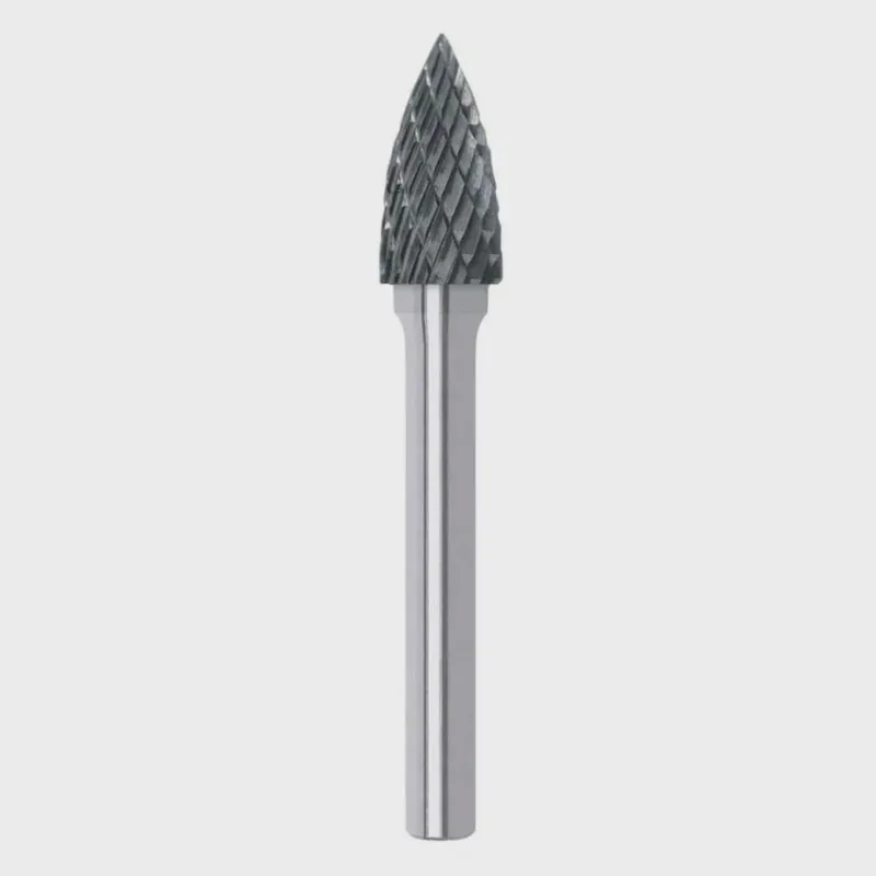 Lima Rotativa Md Árvore Pontiaguda - 12 X 25mm Corte Simples - Htom