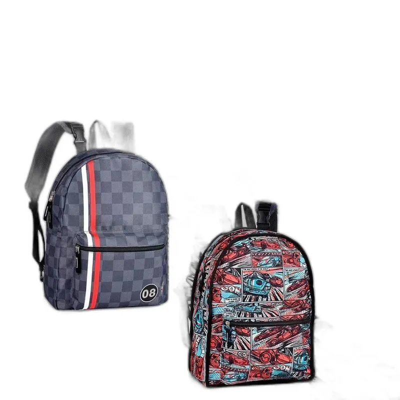 Mochila De Costas Dupla Face 08 Masculina Cinza - Clio