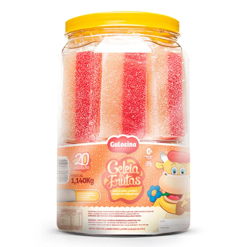 Geléia de Frutas c/20 - Gulosina