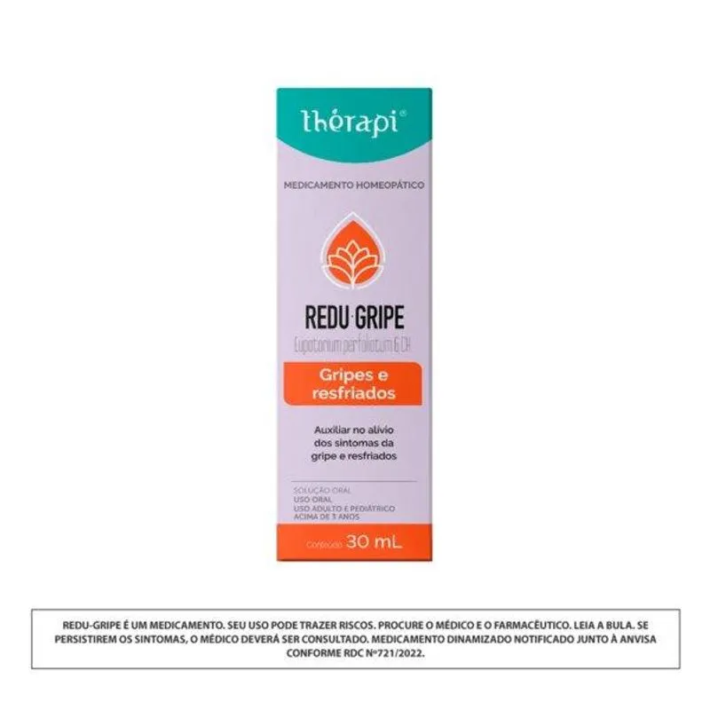 HOMEOPATIA THERAPI 30ML REDU GRIPE