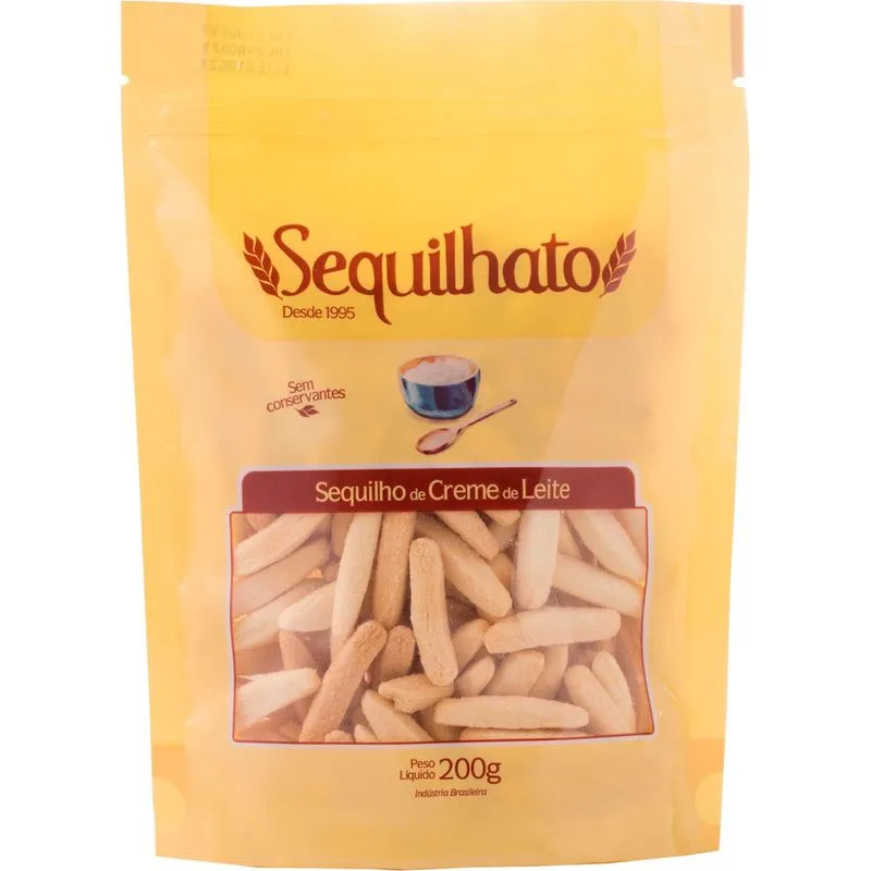 SEQUILHO SEQUILHATO CREME LEITE 200G - Sequilhato