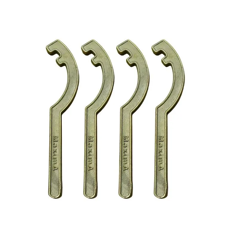 Kit Com 04 Chave Storz Em Latão Dupla 1.1/2 X 2.1/2 Hidrante