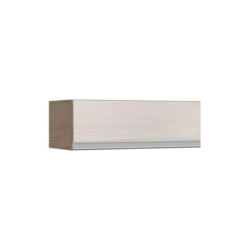 Armário Aéreo Karen 70cm 1 Porta Basculante Malbec/Avelã - MPdecor