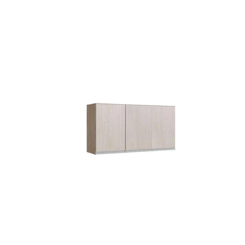 Aéreo 119 Cm Com 3 Portas Para Cozinha Karen Malbec Avelã