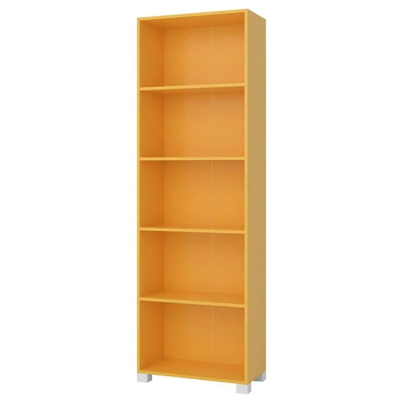 Estante Multiuso com Prateleiras Firenze Amarelo - MPdecor