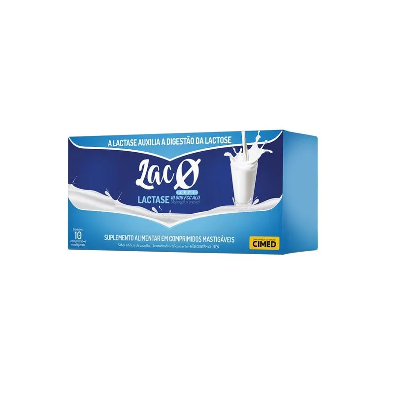 Lac 0 10000 Fcc Alu Com 10 Comprimidos Mastigáveis