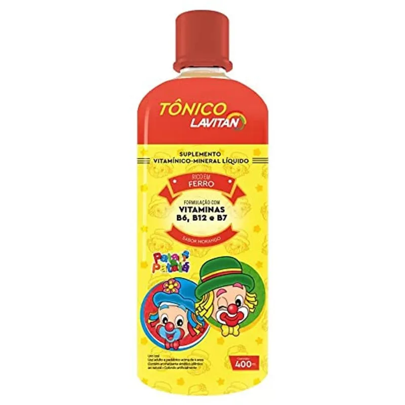 Lavitan TOnico Sabor Morango 400Ml