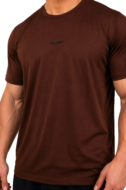 Camiseta Basic Dry - Soldiers Nutrition Marrom / M