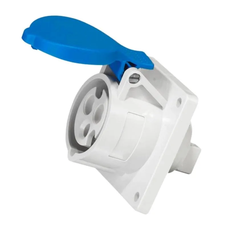 Tomada Industrial de Embutir 3 Pólos TEW Weg Tomada Industrial de Embutir 3 Pólos 16A 9H 380/440V TEW-16P3H9E53