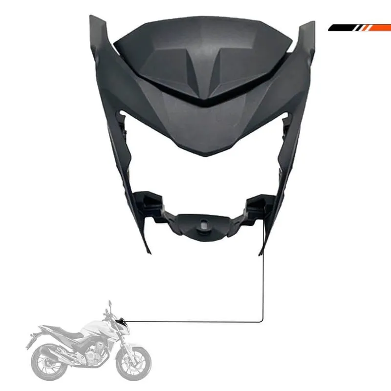 Carenagem Painel Interno Cbx 250 2016 A 2020 Preto Injetado