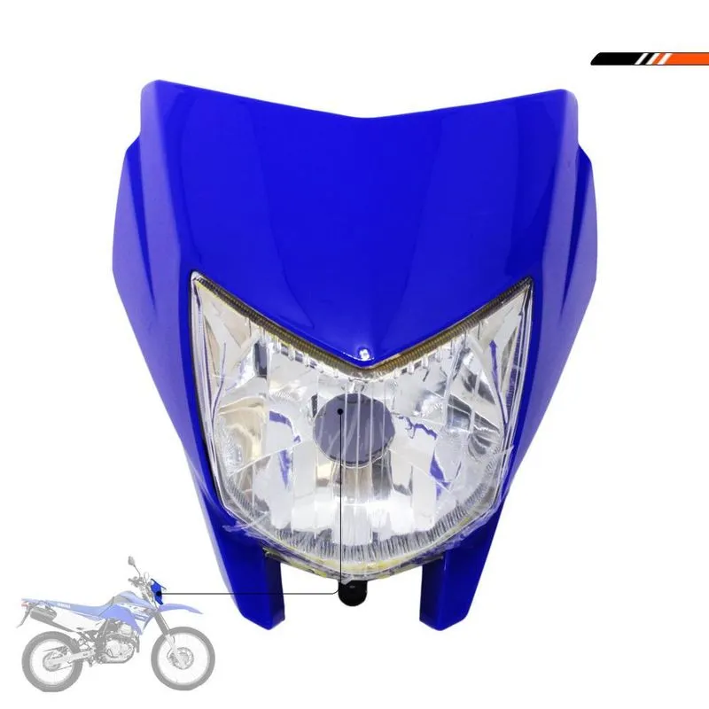Carenagem Com Farol Xtz Lander 250 2008 A 14 E 16 A 17 Azul