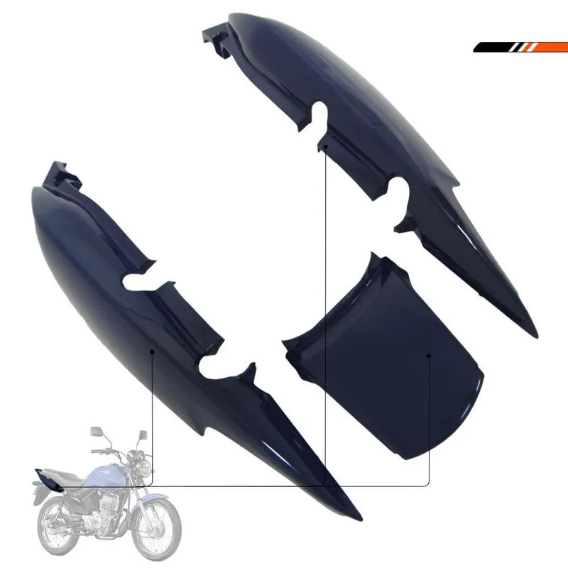Carenagem Rabeta Cg Fan 125 2009 A 2010 E 2013 Azul Sportive