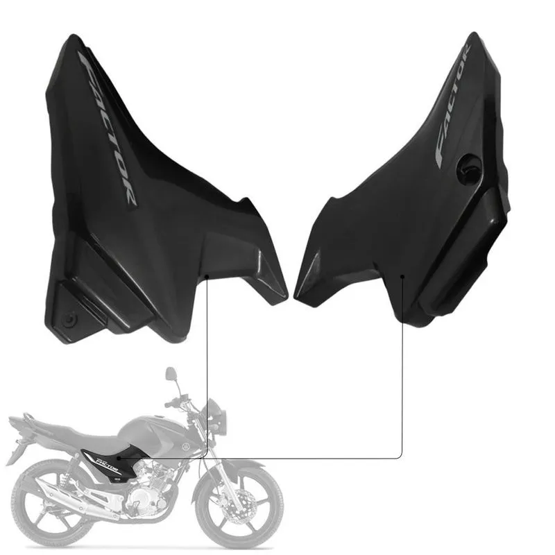 Par Tampa Lateral Ybr Factor 125 2009 A 2010 Prata Sportive