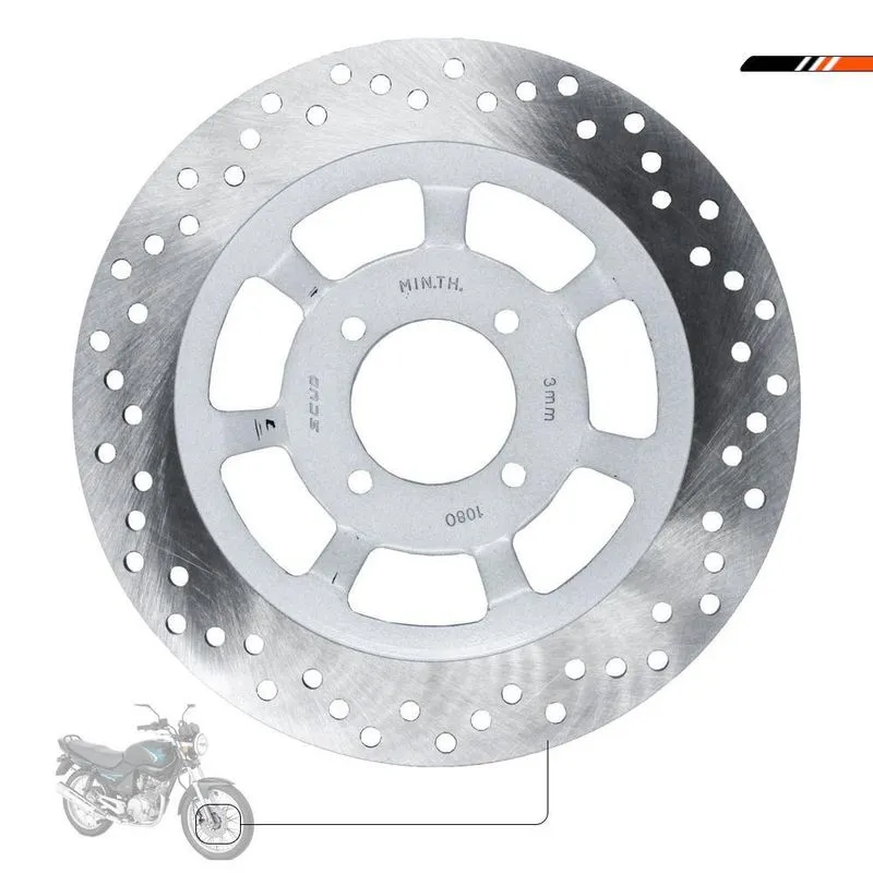 Disco Freio Dianteiro Ybr 125 2000 A 2008 Scud