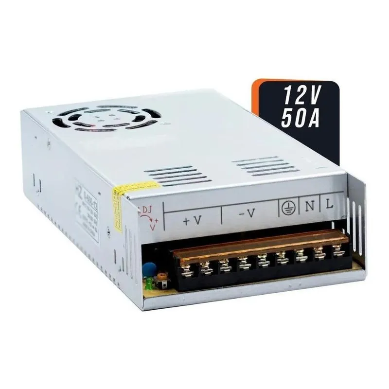 Fonte Chaveada Tipo Colméia 12v 50a 600w