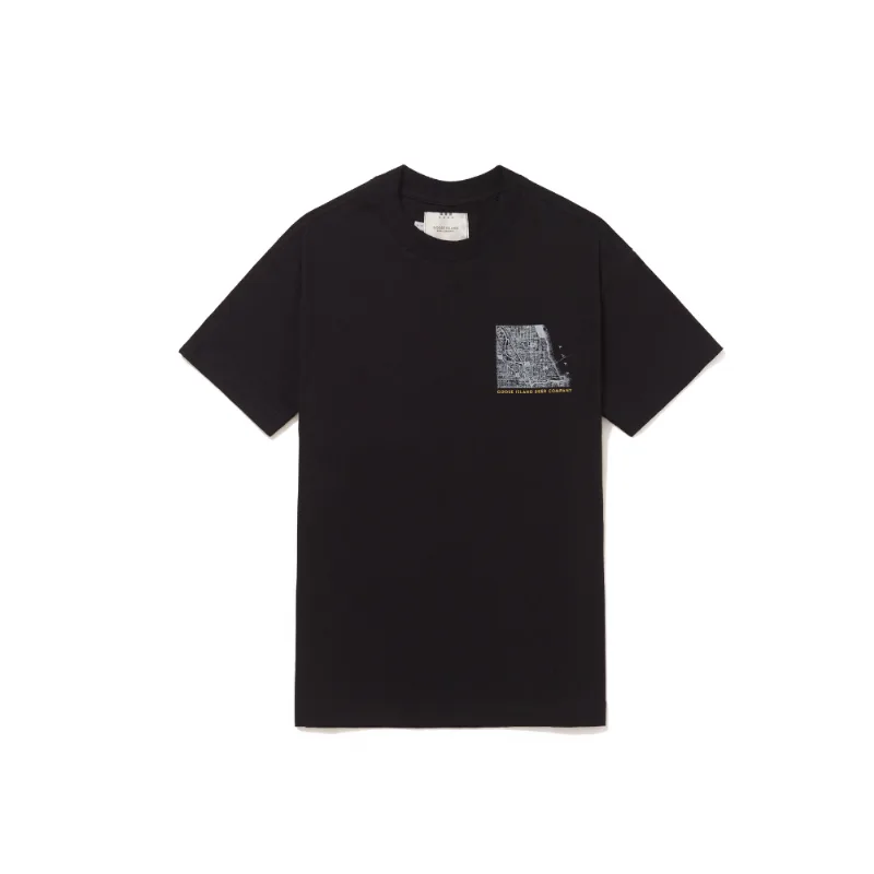 T-Shirt Goose Island Chicago Preta - TAM GG