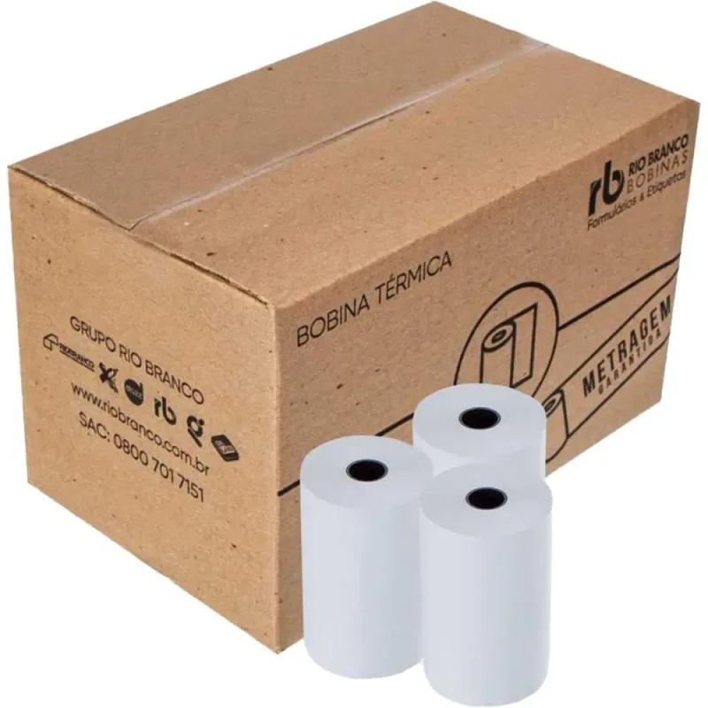 Bobina Termica 80MMX80M Branca 48G