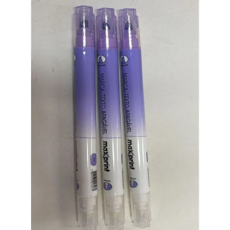 Marca Texto Apagavel Roxo - Maxprint