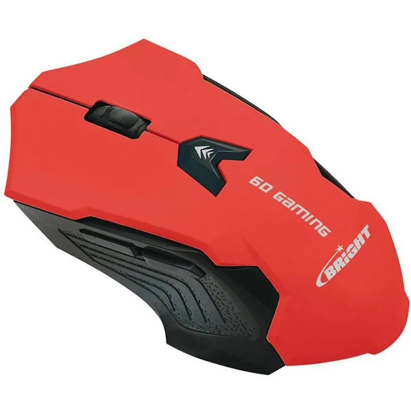 Mouse Bright 0461 Gaming - Vermelho