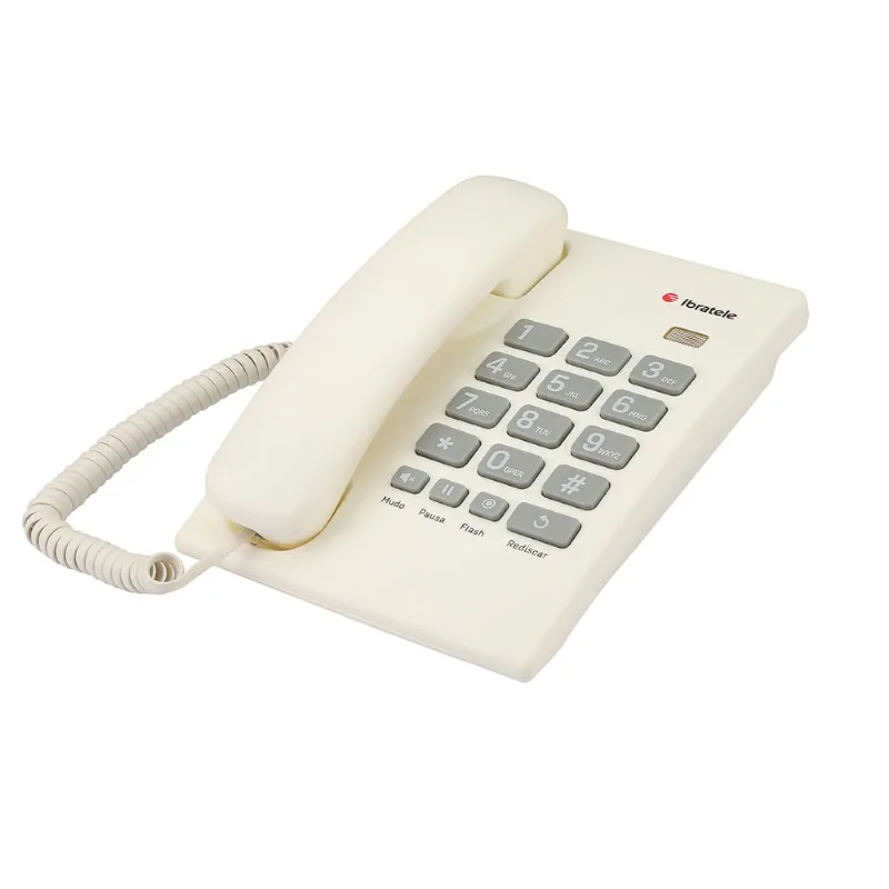Telefone de Mesa Ibratele Bright Branco