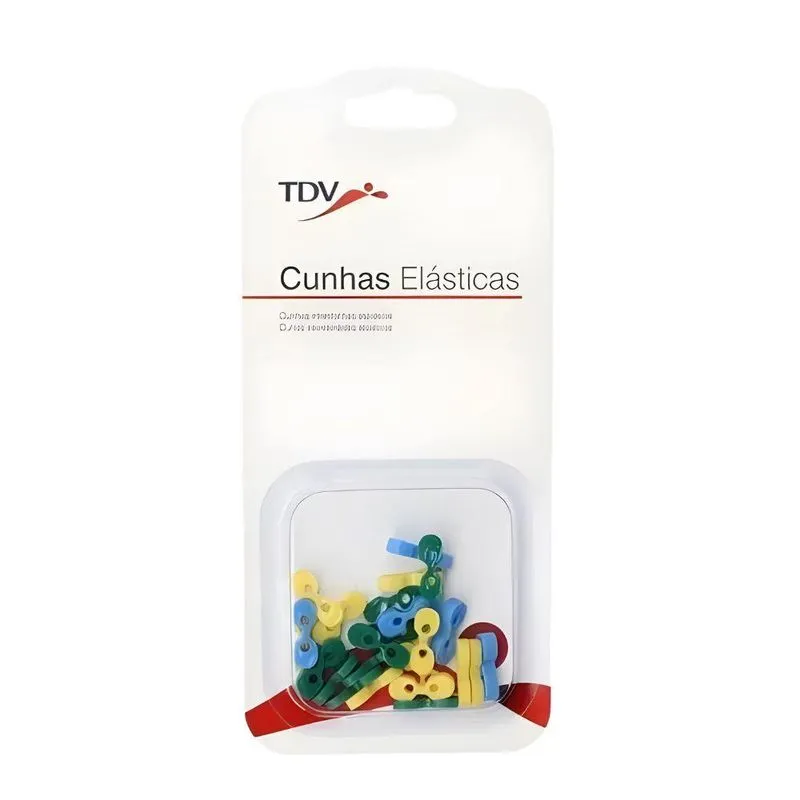 Cunhas Elásticas Interdentais 25 Unidades Sortidas Tdv