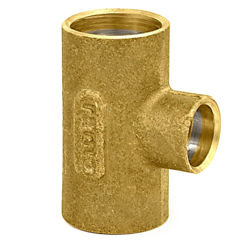 Tê de Latão com Solda B15 xB15 xB15 - 02.9.46.0001.02 - ramo