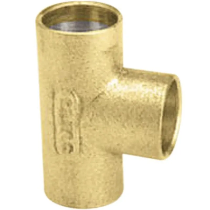 Tê Em Latão Com Solda 22mm