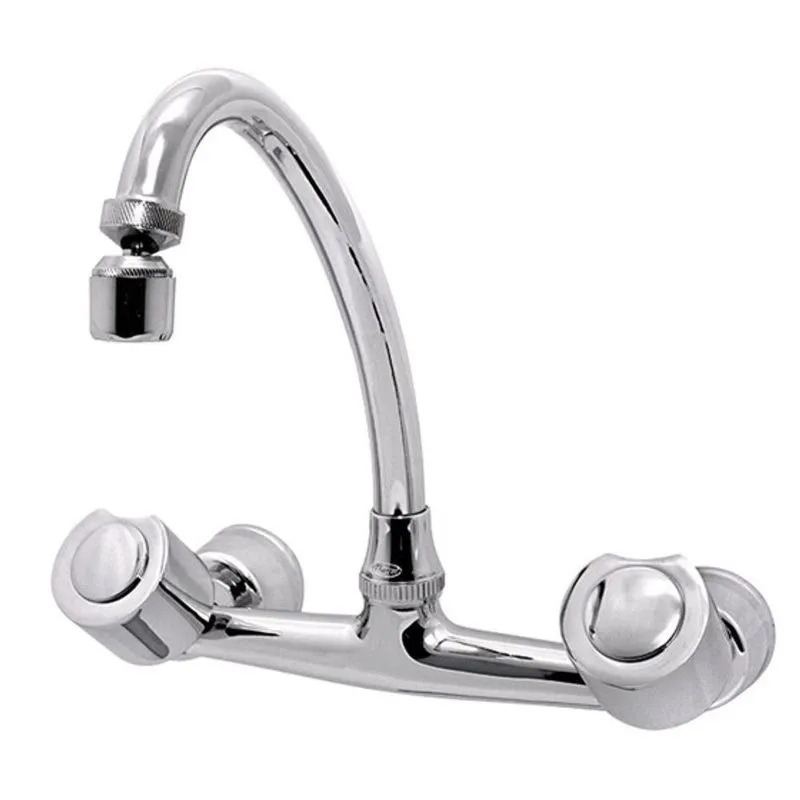 Misturador Cozinha Parede Com Articulador Em Metal Forusi