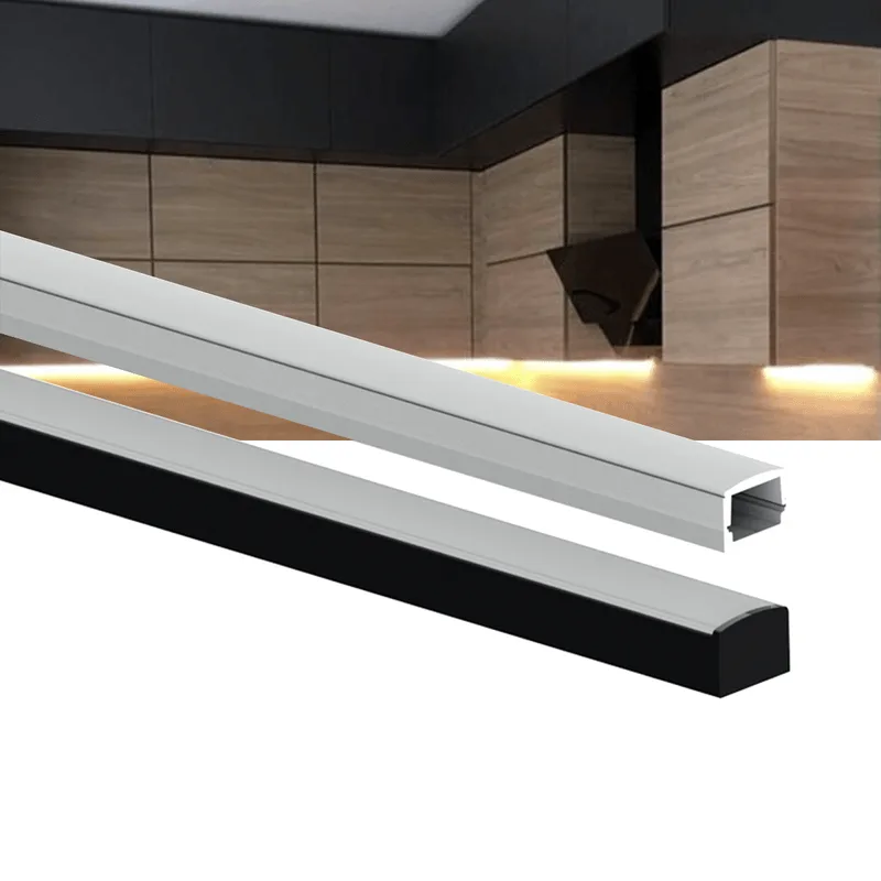 Perfil Para Fita De Led Sobrepor Taschibra Sope Com 1 Metro Branco