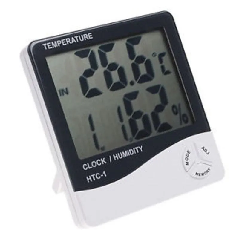 Termômetro Digital Com Relógio - Medidor De Temperatura