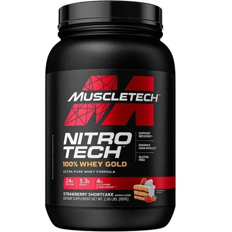Whey Protein Nitro Tech 100% Whey Gold 907g Muscle Tech
