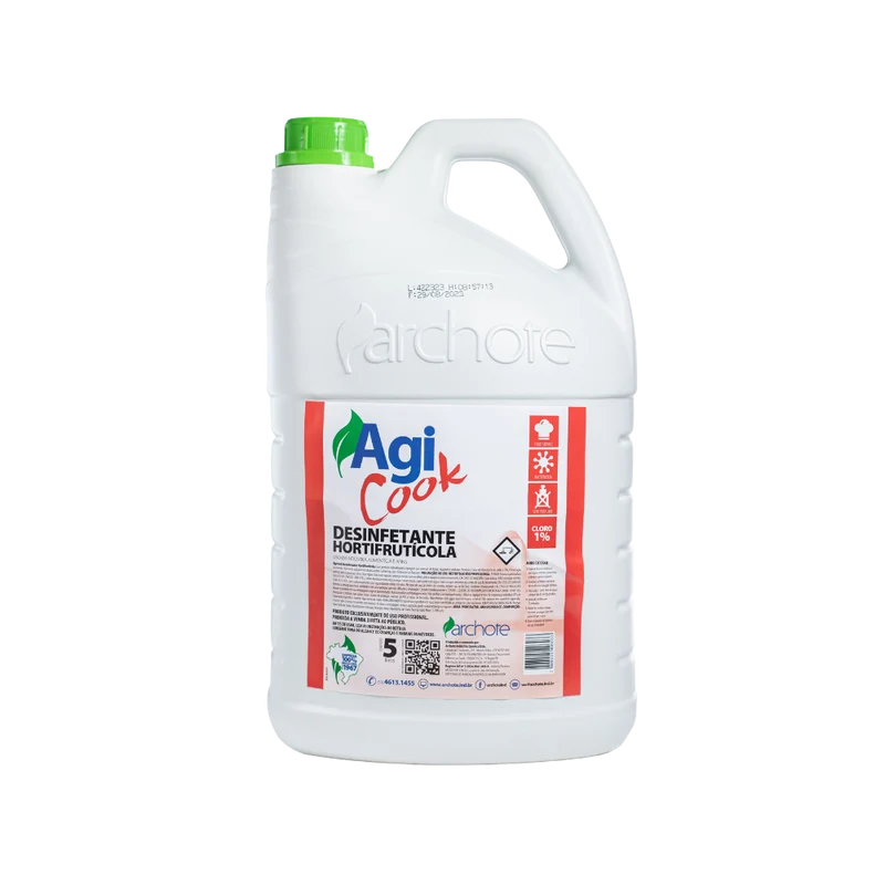 Desinfetante Hortifrutícola 5L AgiCook - Archote