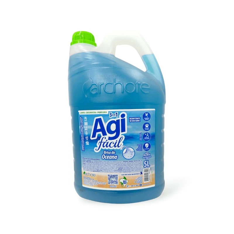 Desinfetante 5L Brisa do Oceano Agi Fácil