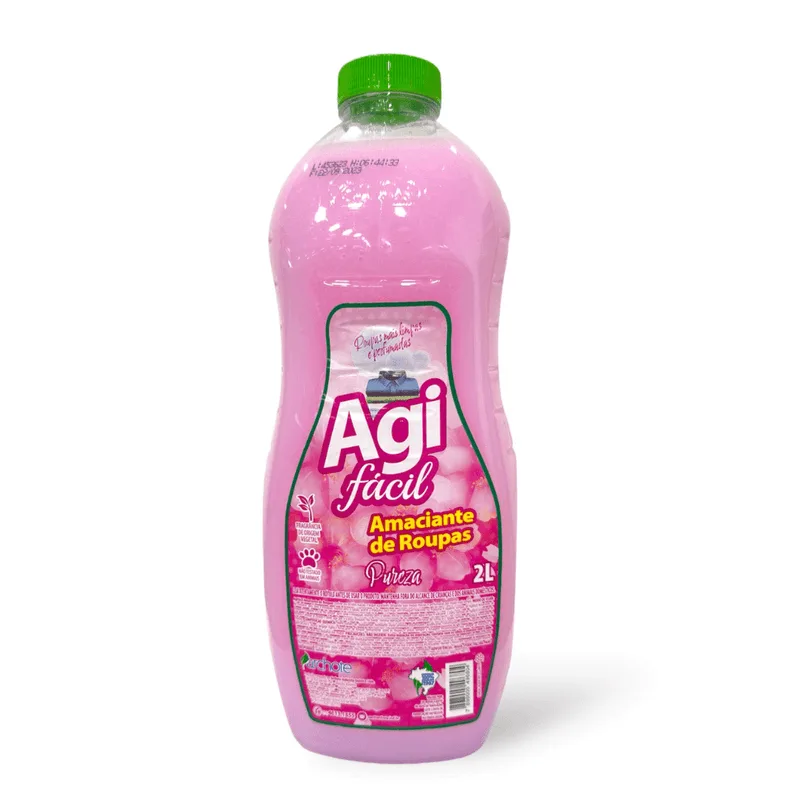 Amaciante 2l Rosa Pureza Agifácil Archote Archote